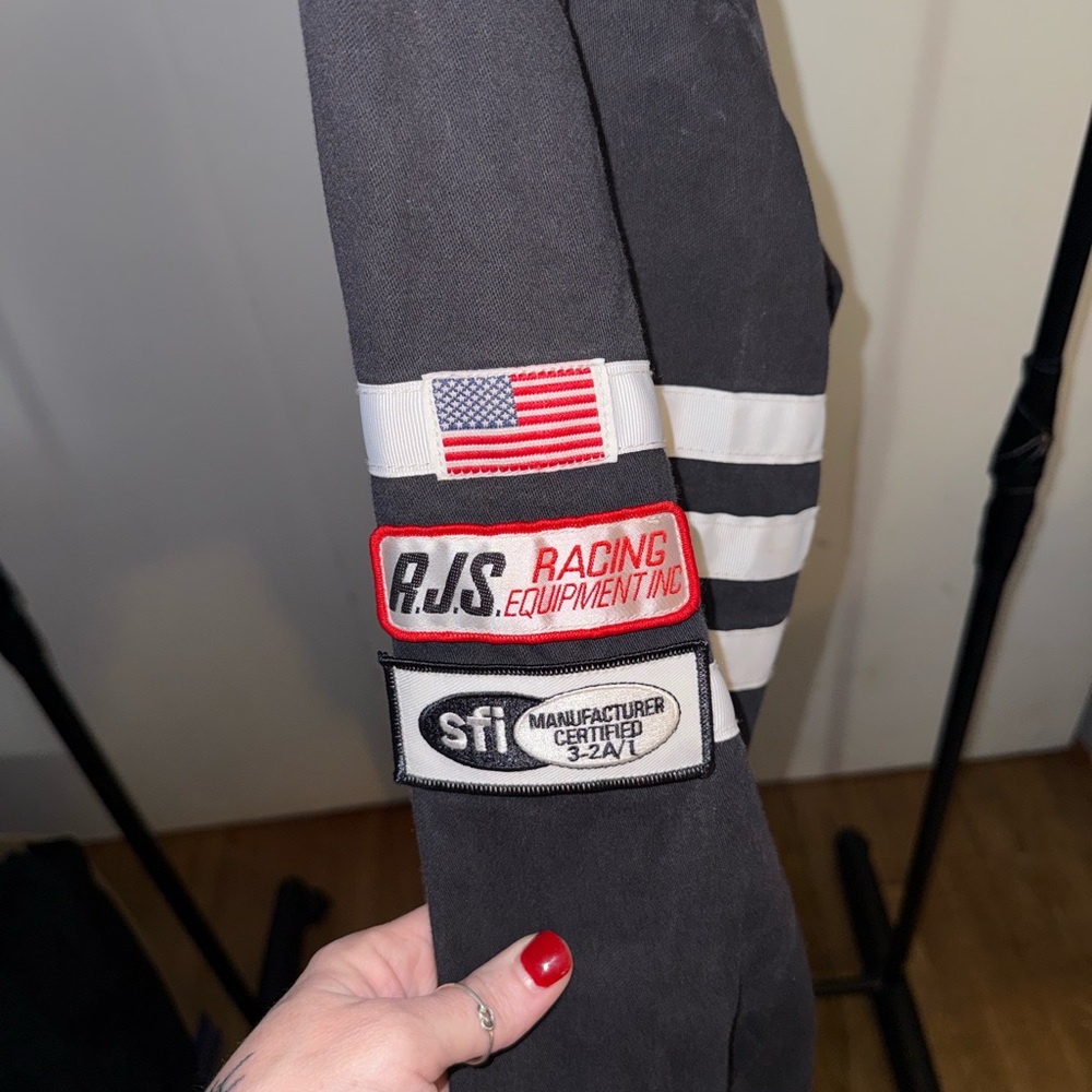 RJS Black Racing Suit - Picture 12 of 12